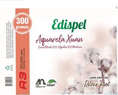 PAPEL AQUARELA XUAN A3 12 FOLHAS 300 GRAMAS - EDISPEL