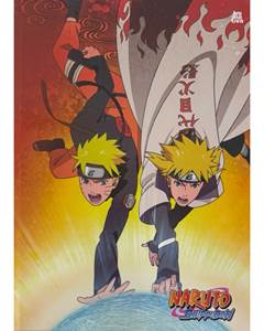 CADERNO CAPA DURA BROCHURA 048FOLHAS NARUTO -SAO DOMINGOS