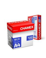 PAPEL A4 CHAMEX SUPER 210X297MM 500FOLHAS 90GRAMAS BRANCO
