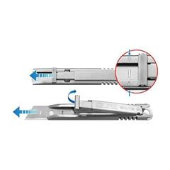 ESTILETE DE SEGURANCA PRO INOX SK-12-OLFA
