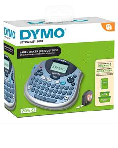 ROTULADOR ELET.DYMO LETRATAG LT100T AZ