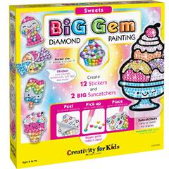BIG GEM DIAMOND PAINTING SWEETS - FABER CASTELL