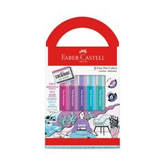 CANETA FINE PEN 6X1 RELAXA E REEQUILIBRA - FABER-CASTELL