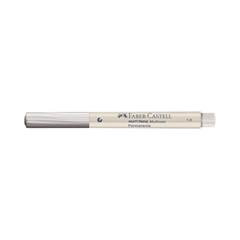 PINCEL PERMANENTE 1.0 MULTIMARK 2X1 PRETO E BRANCO - FABER-CASTELL