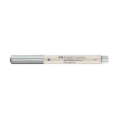 PINCEL PERMANENTE 1.0 MULTIMARK 2X1 PRATA E OURO - FABER-CASTELL