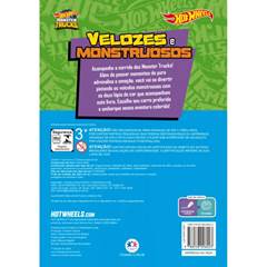 LIVRO COLORIR HOT WHEELS VELOZES E MOSTRUOSOS COM LAPIS DE COR - CIRANDA CULTURAL