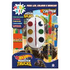 LIVRO HOT WHEELS COM ATIVIDADES E DESENHO PARA COLORIR - CIRANDA CULTURAL
