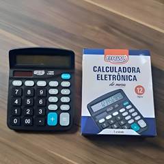 CALC.BRW 12DIG.PRETA CC3000 PILHA AA-BRW