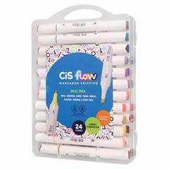 MARCADOR CRIATIVO FLOW 24X1 - CIS
