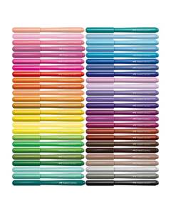 CANETA HIDROCOR VAI E VEM 50 UNIDADES - FABER CASTELL