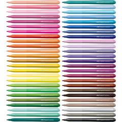 CANETA HIDROCOR VAI E VEM 50 UNIDADES - FABER CASTELL