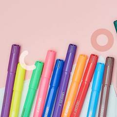 CANETA HIDROCOR BIG COM 12 CORES - LEONORA