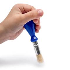 PINCEL COM PEGA ERGONOMICA PONTA REDONDA COLOR JOY - LEONORA