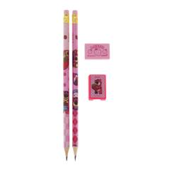 KIT LAPIS PR LOTSO COM BORRACHA APONTADOR 40514-MOLIN