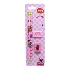 KIT LAPIS PR LOTSO COM BORRACHA APONTADOR 40514-MOLIN