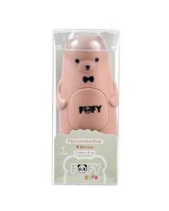 CORRETIVO EM FITA 5MMX6M FOFINHO CUTE MARROM FF6506 - FOFY