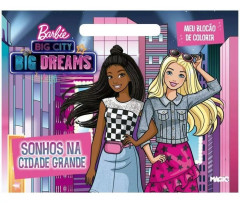BLOCAO PARA COLORIR BARBIE SONHOS NA CIDADE GRANDE - CIRANDA CULTURAL