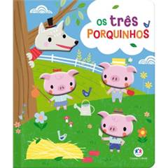 LIVRO TOQUE E SINTA OS TRES PORQUINHOS - CIRANDA CULTURAL